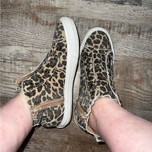 Gypsy Jazz Leopard High Top